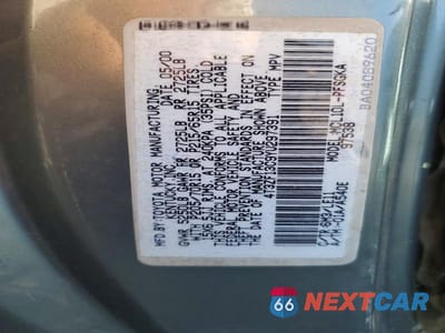 Zdjęcie 13 z 13 samochodu: 2000 TOYOTA SIENNA XLE VIN:4T3ZF13C9YU297391 - miniatura