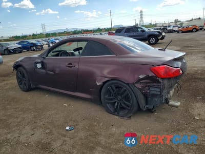 Drugie zdjęcie samochodu z przodu: 2010 INFINITI G37 CONVERTIBLE BASE VIN:JN1CV6FEXAM354870 - miniatura