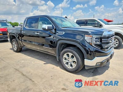 Czwarte zdjęcie samochodu z boku: 2025 GMC SIERRA C1500 SLT VIN:3GTPHDED1SG178704 - miniatura