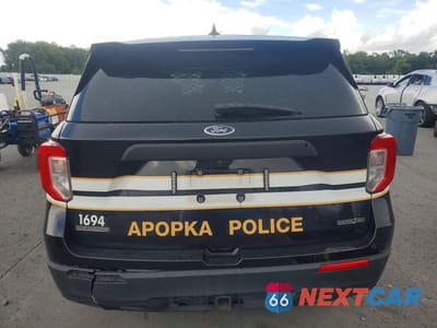Zdjęcie 6 z 13 samochodu: 2021 FORD EXPLORER POLICE INTERCEPTOR VIN:1FM5K8AB2MGB83165 - miniatura
