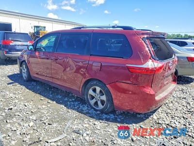 Drugie zdjęcie samochodu z przodu: 2017 TOYOTA SIENNA LE VIN:5TDKZ3DC3HS772408 - miniatura