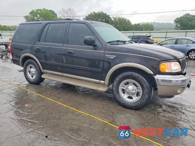 Czwarte zdjęcie samochodu z boku: 2002 FORD EXPEDITION EDDIE BAUER VIN:1FMRU17L42LA37003 - miniatura