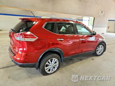 Trzecie zdjęcie samochodu z tyłu: 2016 NISSAN ROGUE SV VIN:KNMAT2MV4GP692438 - miniatura