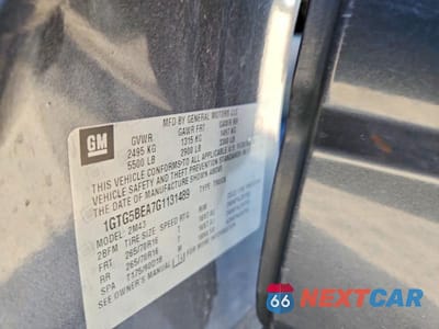 Zdjęcie 12 z 12 samochodu: 2016 GMC CANYON VIN:1GTG5BEA7G1131489 - miniatura