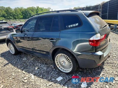 Drugie zdjęcie samochodu z przodu: 2007 BMW X3 3.0SI VIN:WBXPC93467WF20094 - miniatura
