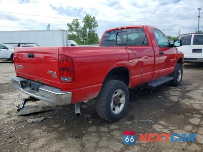 Trzecie zdjęcie samochodu z tyłu: 2003 DODGE RAM 2500 ST VIN:3D7KU26D53G720760 - miniatura