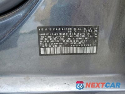 Zdjęcie 12 z 12 samochodu: 2021 VOLKSWAGEN JETTA S VIN:3VWC57BU2MM046338 - miniatura