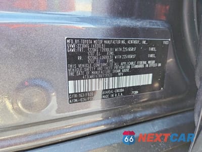 Zdjęcie 13 z 13 samochodu: 2024 TOYOTA RAV4 LE VIN:4T3LWRFV7RU119935 - miniatura