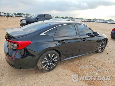 Trzecie zdjęcie samochodu z tyłu: 2023 HONDA CIVIC EX VIN:2HGFE1F73PH321480 - miniatura