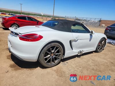 Trzecie zdjęcie samochodu z tyłu: 2014 PORSCHE BOXSTER S VIN:WP0CB2A82ES141350 - miniatura