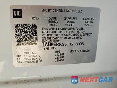 Zdjęcie 14 z 14 samochodu: 2026 CHEVROLET TRAVERSE HIGH COUNTRY VIN:1GNEVKKS5TJ238093 - miniatura