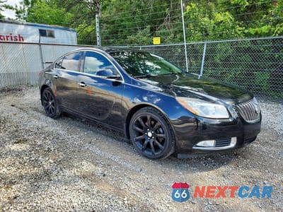 Czwarte zdjęcie samochodu z boku: 2012 BUICK REGAL PREMIUM VIN:2G4GU5GV3C9161370 - miniatura