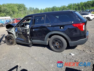 Drugie zdjęcie samochodu z przodu: 2021 FORD EXPLORER POLICE INTERCEPTOR VIN:1FM5K8AWXMNA14493 - miniatura