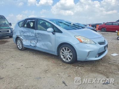 Czwarte zdjęcie samochodu z boku: 2014 TOYOTA PRIUS V FIVE VIN:JTDZN3EU1EJ005859 - miniatura