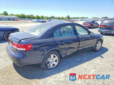 Trzecie zdjęcie samochodu z tyłu: 2007 HYUNDAI SONATA GLS VIN:5NPET46C97H224662 - miniatura