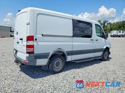 Trzecie zdjęcie samochodu z tyłu: 2017 MERCEDES-BENZ SPRINTER 2500 VIN:WD3PE7CD7HP511421 - miniatura
