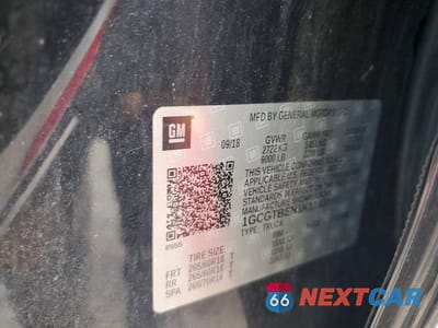 Zdjęcie 12 z 12 samochodu: 2019 CHEVROLET COLORADO VIN:1GCGTBEN1K1143557 - miniatura