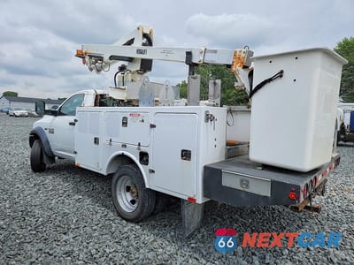 Drugie zdjęcie samochodu z przodu: 2015 RAM 4500 BUCKET TRUCK VIN:3C7WRLAJ0FG687030 - miniatura