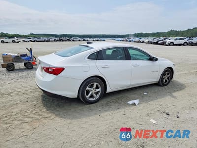 Trzecie zdjęcie samochodu z tyłu: 2017 CHEVROLET MALIBU LS VIN:1G1ZB5ST7HF264453 - miniatura