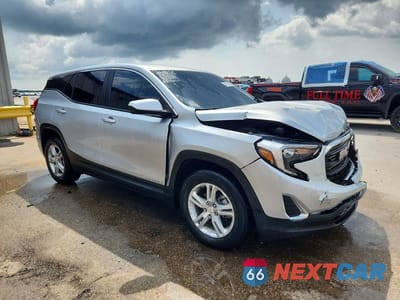Czwarte zdjęcie samochodu z boku: 2021 GMC TERRAIN SLE VIN:3GKALMEV4ML367939 - miniatura