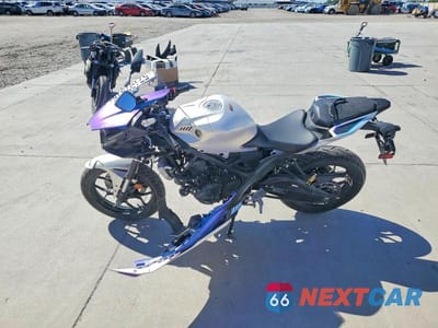 Trzecie zdjęcie samochodu z tyłu: 2025 YAMAHA YFZ320 A VIN:MH3RH25E5SK003484 - miniatura