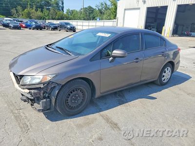 2014 HONDA CIVIC LX 2HGFB2F52EH517789 - główne zdjęcie licytacji z USA - miniatura