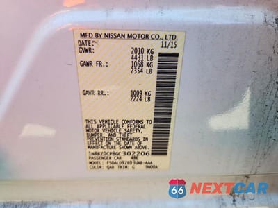 Zdjęcie 12 z 12 samochodu: 2016 NISSAN LEAF SV VIN:1N4BZ0CP8GC302206 - miniatura