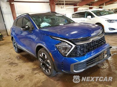 Czwarte zdjęcie samochodu z boku: 2024 KIA SPORTAGE X LINE VIN:5XYK6CDF7RG196422 - miniatura