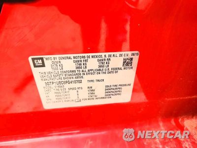 Zdjęcie 13 z 13 samochodu: 2015 GMC SIERRA C1500 SLE VIN:3GTP1UEC6FG410702 - miniatura