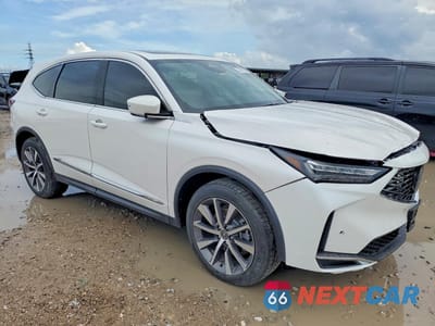 Czwarte zdjęcie samochodu z boku: 2025 ACURA MDX TECHNOLOGY VIN:5J8YE1H43SL019629 - miniatura