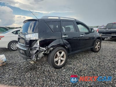 Trzecie zdjęcie samochodu z tyłu: 2007 MITSUBISHI OUTLANDER XLS VIN:JA4MT41X97Z006133 - miniatura