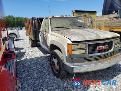 Czwarte zdjęcie samochodu z boku: 2000 GMC SIERRA C3500 HEAVY DUTY VIN:1GDKC34J7YF498271 - miniatura