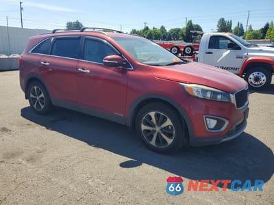 Czwarte zdjęcie samochodu z boku: 2017 KIA SORENTO EX VIN:5XYPHDA57HG300682 - miniatura