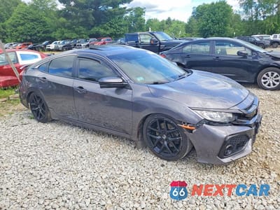 Czwarte zdjęcie samochodu z boku: 2017 HONDA CIVIC SI VIN:2HGFC1E56HH704482 - miniatura