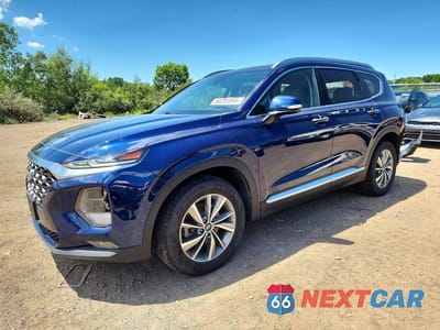 2019 HYUNDAI SANTA FE LIMITED 2.4L 5NMS5CAD7KH102282 - główne zdjęcie licytacji z USA - miniatura