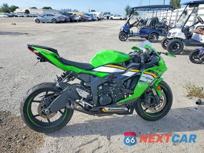 2025 KAWASAKI ZX636 K JKBZXJK12SA007324 - główne zdjęcie licytacji z USA - miniatura