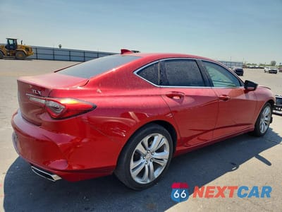 Trzecie zdjęcie samochodu z tyłu: 2021 ACURA TLX TECHNOLOGY VIN:19UUB5F42MA005351 - miniatura