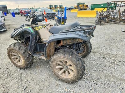 Trzecie zdjęcie samochodu z tyłu: 2020 YAMAHA GRIZZLY 700 ATV VIN:5Y4AMK230LA104571 - miniatura