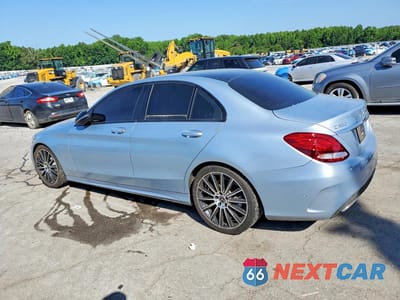 Drugie zdjęcie samochodu z przodu: 2017 MERCEDES-BENZ C 300 VIN:55SWF4JB4HU211780 - miniatura
