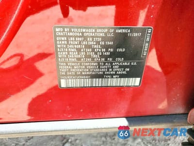 Zdjęcie 13 z 13 samochodu: 2018 VOLKSWAGEN ATLAS SE VIN:1V2LR2CA7JC540401 - miniatura