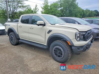 Czwarte zdjęcie samochodu z boku: 2025 FORD RANGER RAPTOR VIN:1FTER4LR3SLE39076 - miniatura