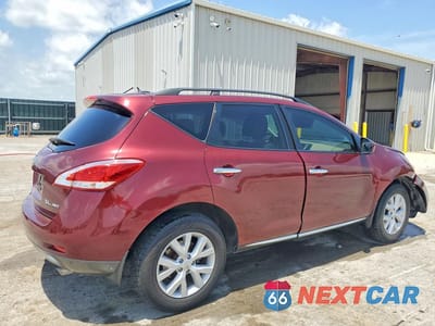 Trzecie zdjęcie samochodu z tyłu: 2012 NISSAN MURANO S VIN:JN8AZ1MW7CW227528 - miniatura