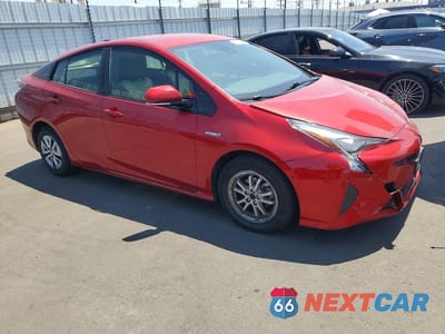 Czwarte zdjęcie samochodu z boku: 2017 TOYOTA PRIUS TWO VIN:JTDKBRFU5H3559250 - miniatura