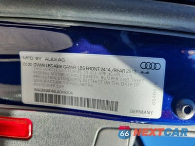 Zdjęcie 13 z 13 samochodu: 2020 AUDI A4 PREMIUM PLUS VIN:WAUENAF48LA048204 - miniatura