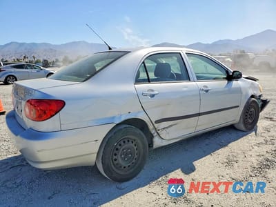 Trzecie zdjęcie samochodu z tyłu: 2008 TOYOTA COROLLA CE VIN:1NXBR32E98Z966792 - miniatura