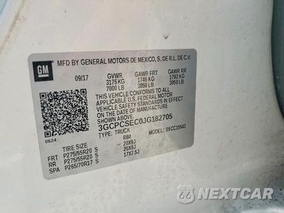 Zdjęcie 12 z 12 samochodu: 2018 CHEVROLET SILVERADO C1500 LTZ VIN:3GCPCSEC0JG182705 - miniatura