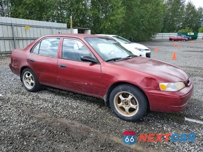 Czwarte zdjęcie samochodu z boku: 1999 TOYOTA COROLLA VE VIN:1NXBR12E1XZ277848 - miniatura