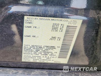 Zdjęcie 12 z 12 samochodu: 2013 NISSAN ALTIMA 2.5 VIN:1N4AL3AP6DC181267 - miniatura