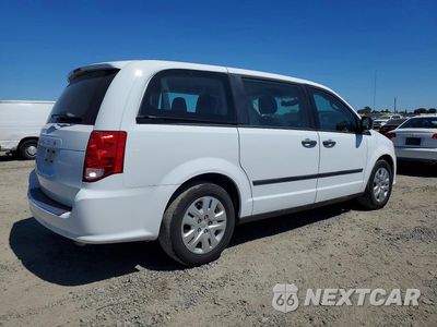 Trzecie zdjęcie samochodu z tyłu: 2016 DODGE GRAND CARAVAN SE VIN:2C4RDGBG0GR278783 - miniatura