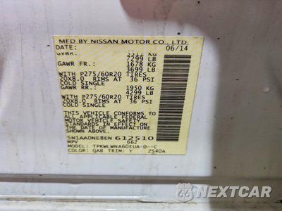 Zdjęcie 13 z 13 samochodu: 2014 NISSAN ARMADA PLATINUM VIN:5N1AA0NE8EN612510 - miniatura